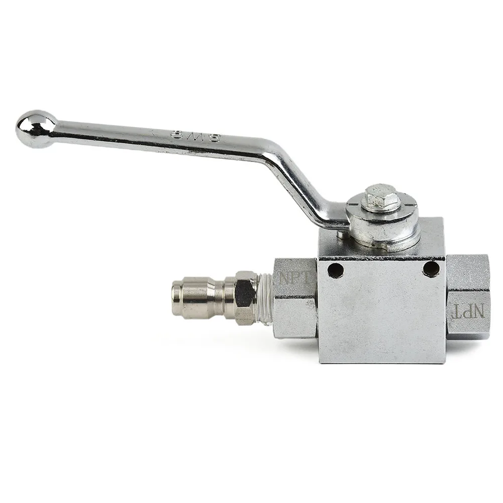 Kit de Válvula de Bola para Lavadora de Alta Pressão 3/8 Polegadas Conector Rápido de Alta Qualidade