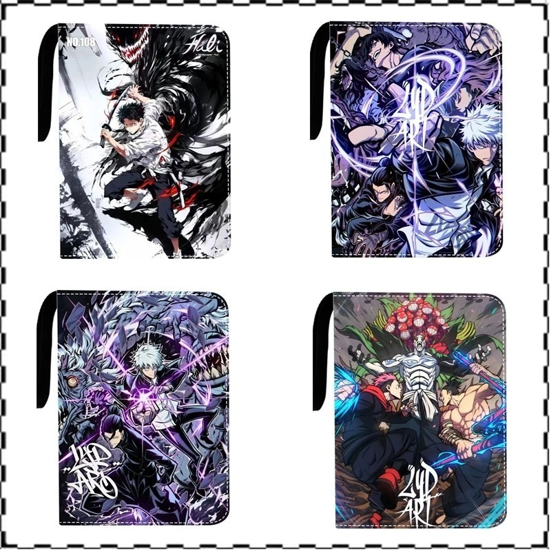 Anime Jujutsu Kaisen Collection Card Album Book Folder Phantom Parade 400pcs/900pcs Zipper Card Binder Holder