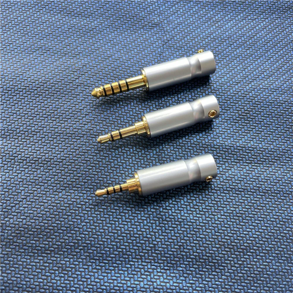 One Set 2.5mm 3.5mm 4.4mm Earphone Plug Audio Jack Splitter Slider Pin Connector 2Pin 0.78mm MMCX A2DC Diy Earphone Accessorie