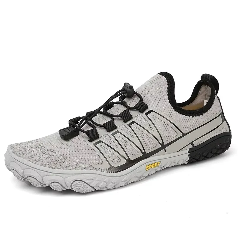 

Anti-Slip Floating Diving Shoes, Five Fingers Beach Shoes, Men's Hiking & Upstream Wading Shoes for Outdoor Activities