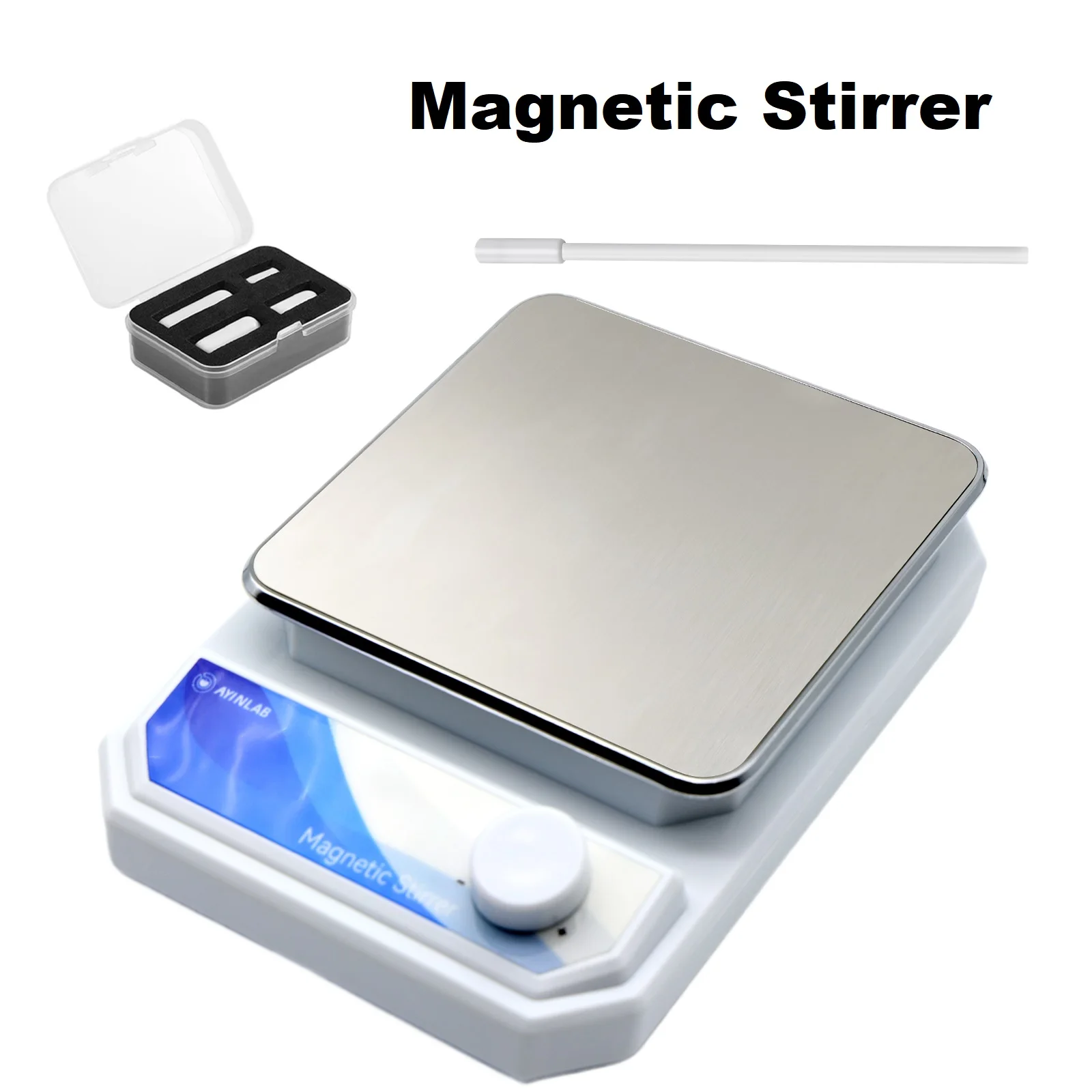 خلاط محرك مغناطيسي مع شريط تحريك ﻿ 3000 دورة في الدقيقة