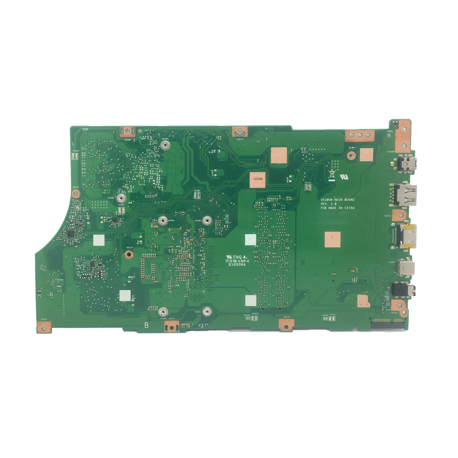 Imagem -03 - Kefu-placa-mãe do Portátil para Asus X530un X530ua X530uf A530u F530u V530u R530u K530u S530u X530uno i3 i5 i7 Mainboard 8ª Geração