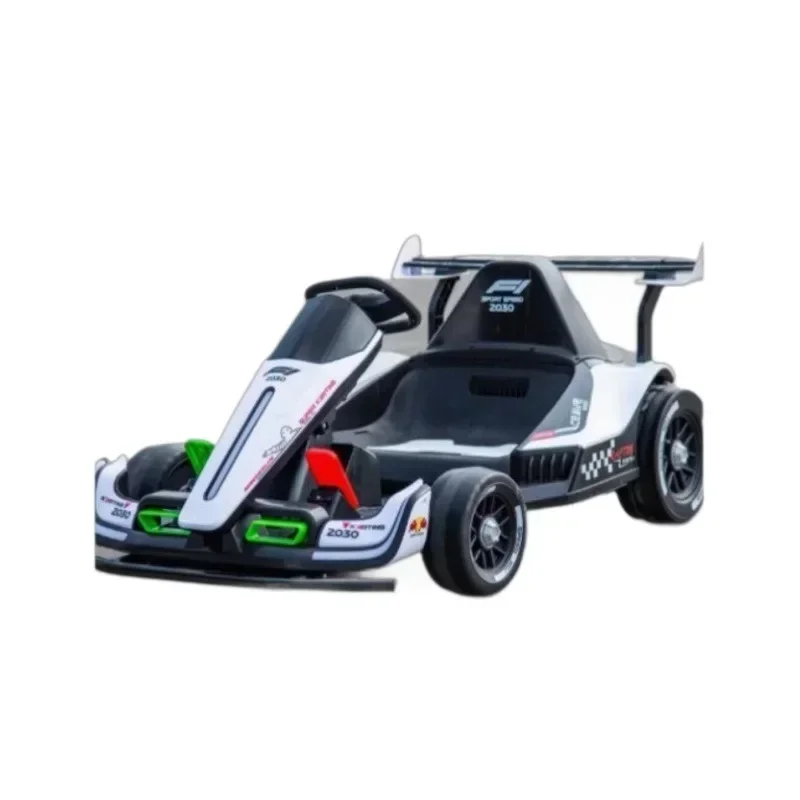 Voiture de course électrique Go Karting pour enfants et adultes, double conduite, grande puissance, pédale, dérive, karts, batterie 24V, 10Ah