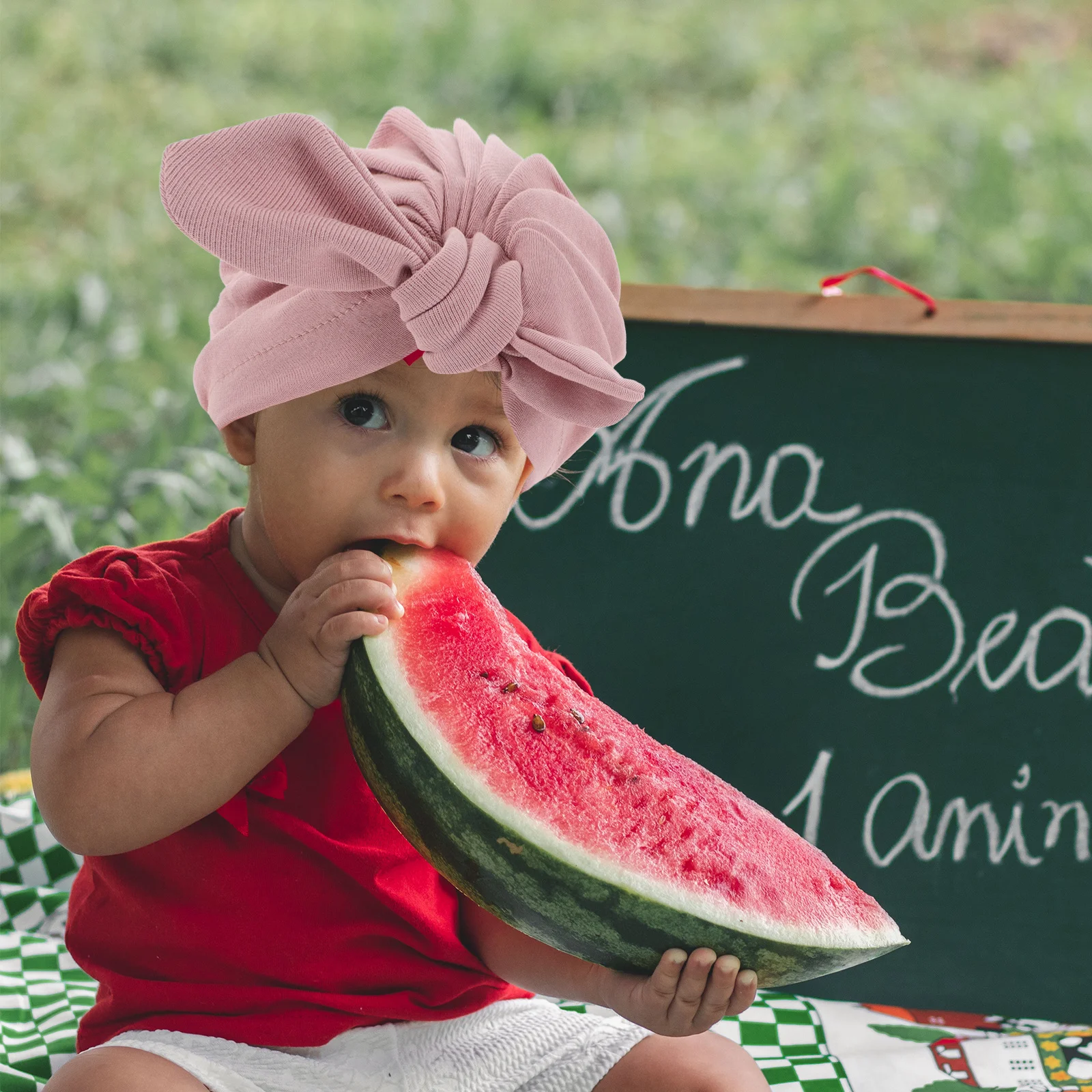 2Pcs Baby Turban Hats Cotton Soft Newborn Beanie Caps Infant Headwrap for Boys Girls Indoor Outdoor Use Newborn Hats for Boys