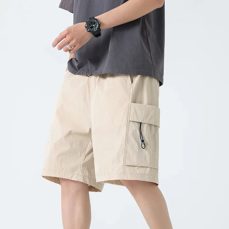 

Мужские шорты с большими карманами, прямые, с множеством карманов, быстросохнущие, для активного отдыха, походные, мужские короткие брюки 6201