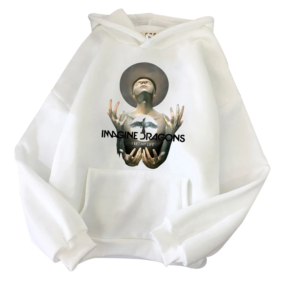 Stel Je Draken Voor, Ik Wed Dat Mijn Leven Hoodie Harajuku Pullover Tops Sweatshirt Fans Cadeau