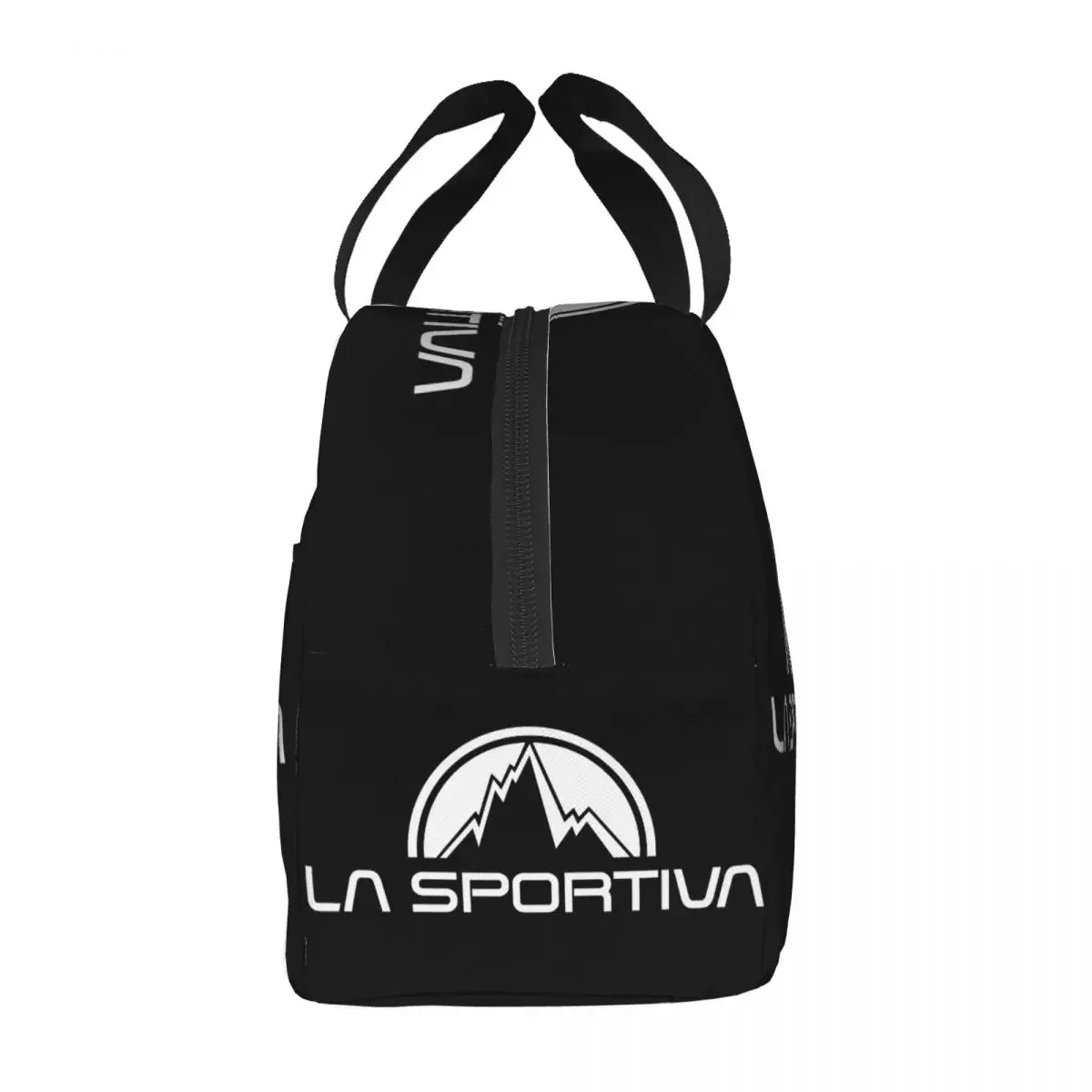 Custom Sportivas Snowsport Insulated Lunch Bags for Women Climbing Mountain Portable Cooler Thermal Bento Box School