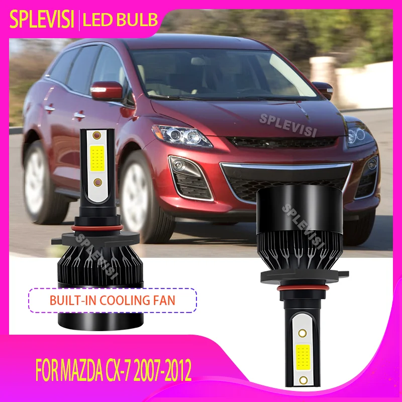 

LED 300% Brighter than Halogen Car Headlight High Beam Quick response 60w 6000LM For Mazda CX-7 2007 2008 2009 2010 2011 2012