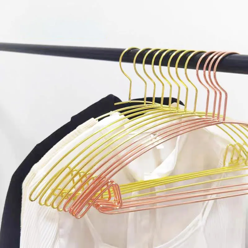 

42CM Advanced Clothes Hanger Stainless Steel Dress Suit Hanger Wardrobe Organizer,4MM Thickness Drying Rack