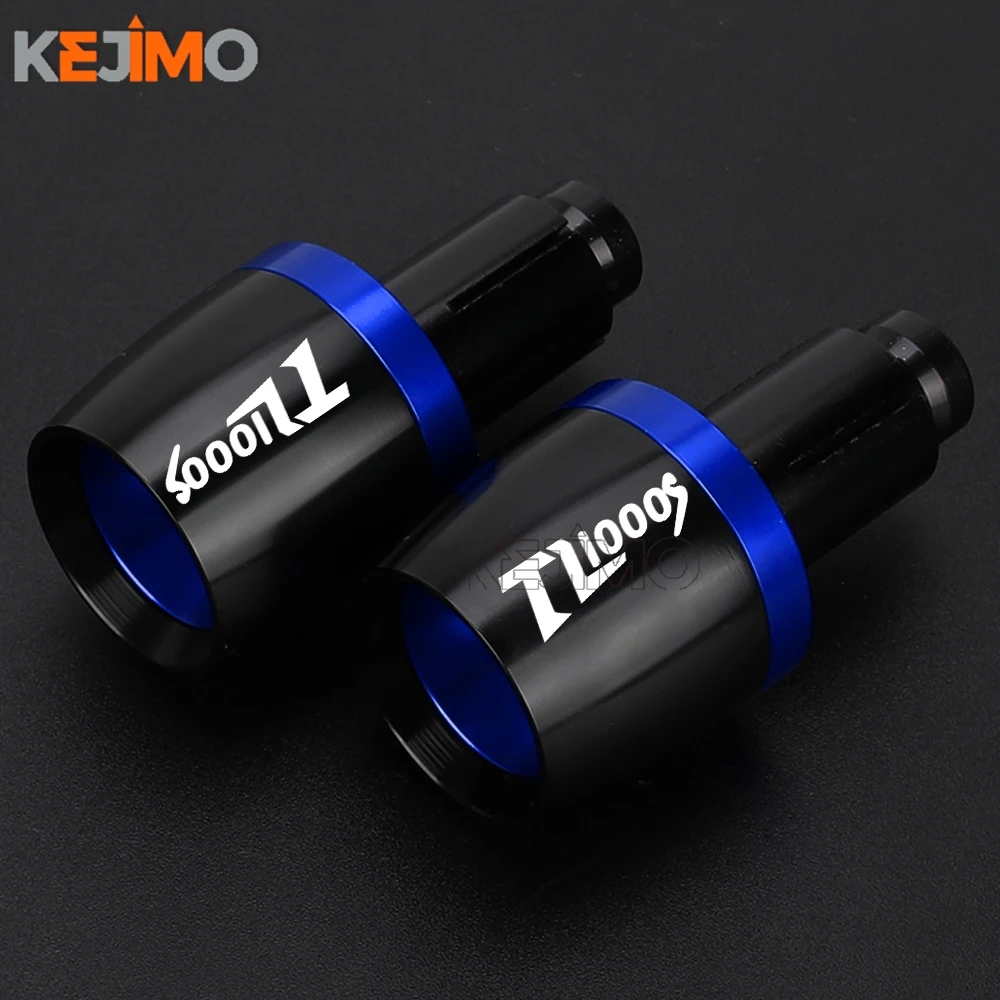

For suzuki TL1000 S TL1000S 1997 1998 1999 2000 2001 7/8'' 22MM Motorcycle CNC Handlebar Grips Handle grip Ends Plug Slider Caps