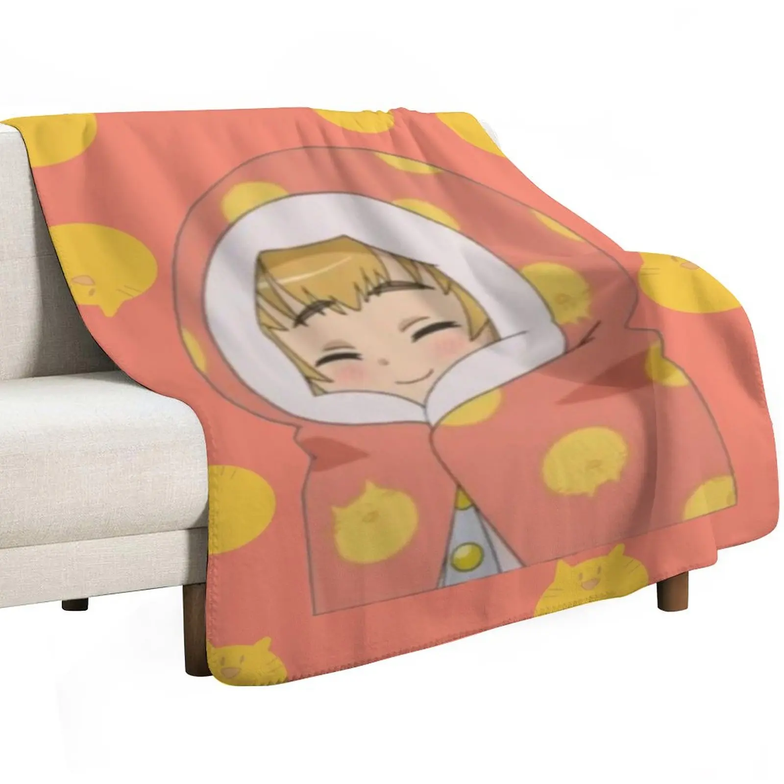 Armin Futon Junior High Throw Blanket Vintage Hair warm winter Loose Luxury Throw For Baby Blankets