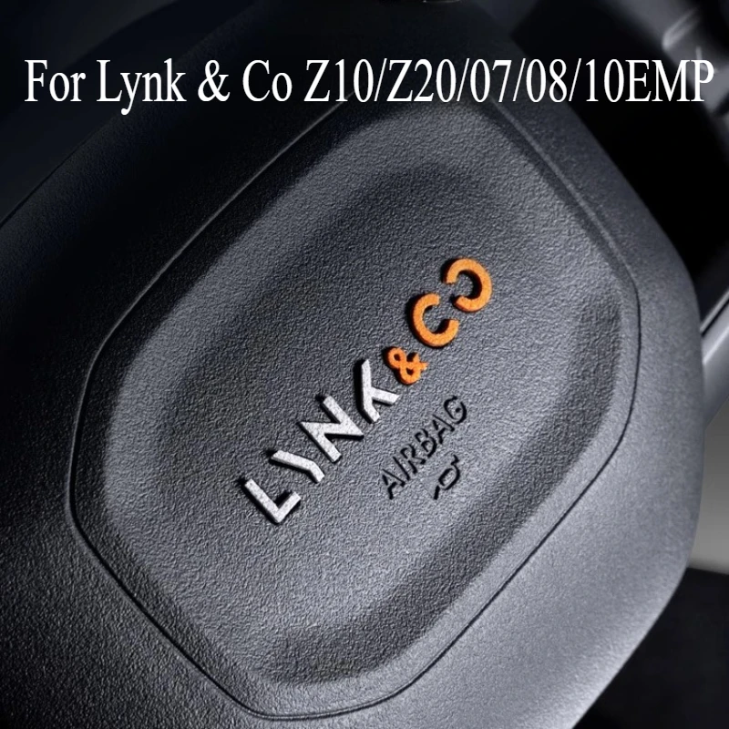 ل Lynk & Co Z10/Z20/07/08/10EMP اكسسوارات تعديل عجلة القيادة شعار ملصق مزخرفة لوازم الداخلية ملصقات خاصة