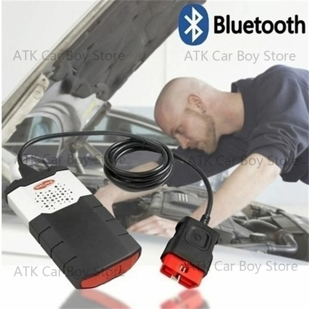 For BMW Car Diagnostic Tool 21 Relay DS150 Auto-com 2021.11 with keygen Del-phis 2021.1 Good quality Bluetooth OBD2 Scanner tool