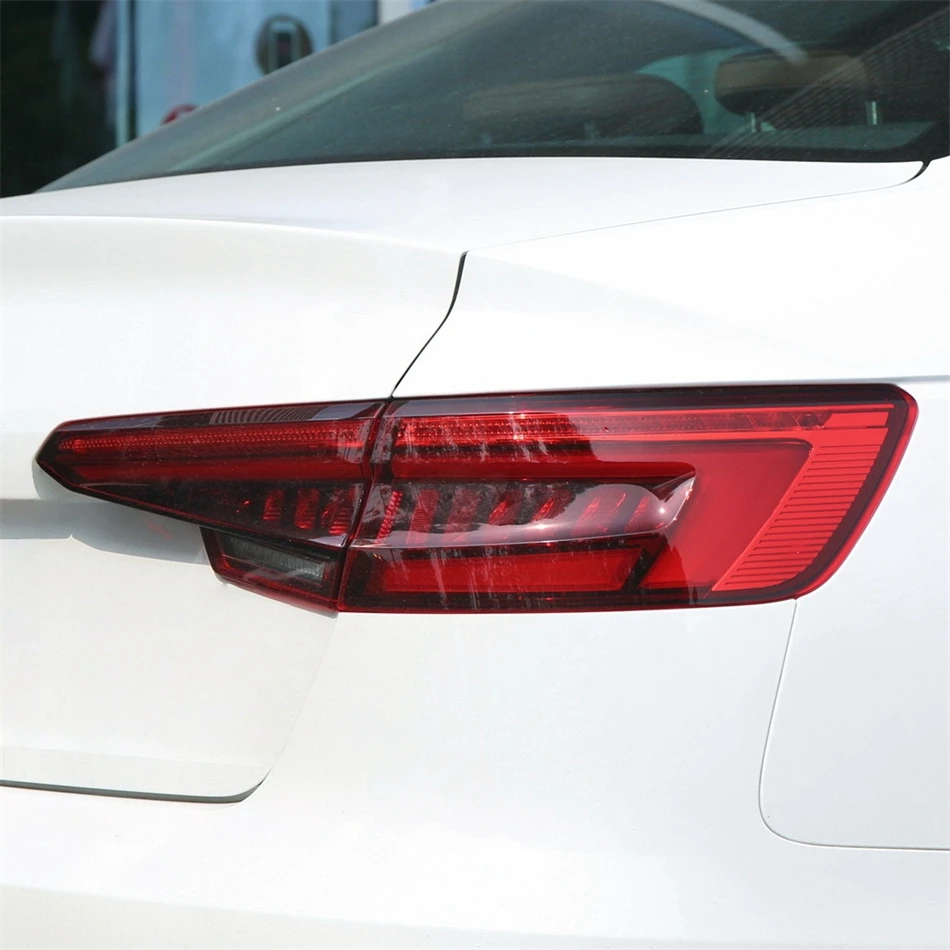 For Audi A4L B9 Sedan 2017 2018 2019 Car Internal Spare Parts Replacement Car Lights Shell Rear Fog Lights Taillight Shell