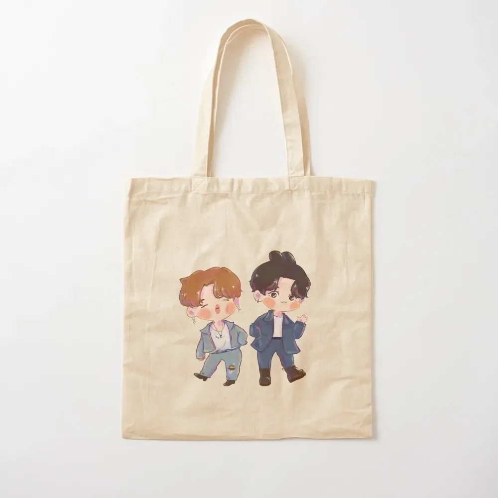 denim duo Tote Bag cute tote bag custom bags tote bag custom shopper women canvas