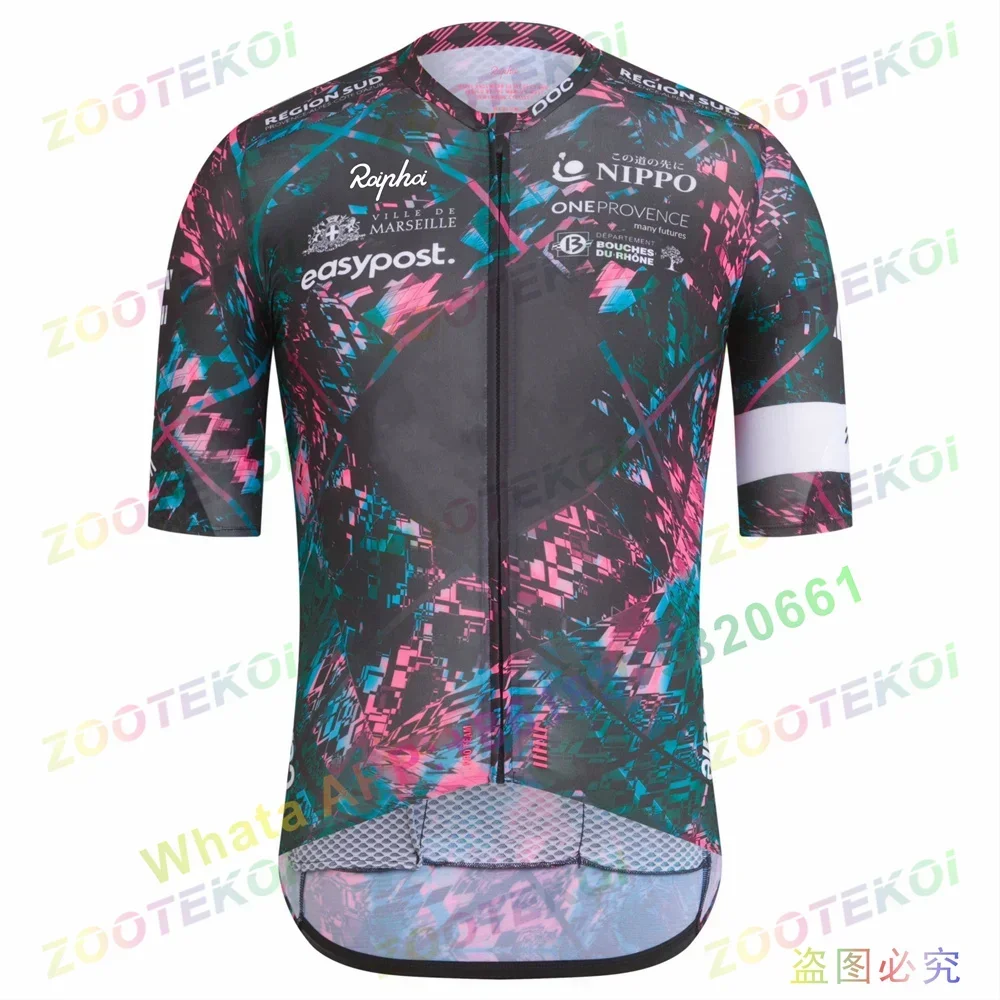 

2025 Cycling Jersey Pro team Summer Short Sleeve Man Downhill MTB Bicycle Clothing Ropa Ciclismo Maillot Quick Dry Bike Shirt