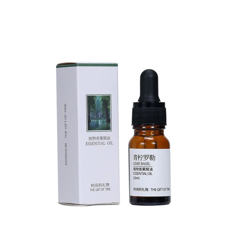 10ML Perfumed Wood Perfumed Stone Premium Essential Oil,Humidifier and Diffuser Natural Fragrance Lime basil Essential Oil