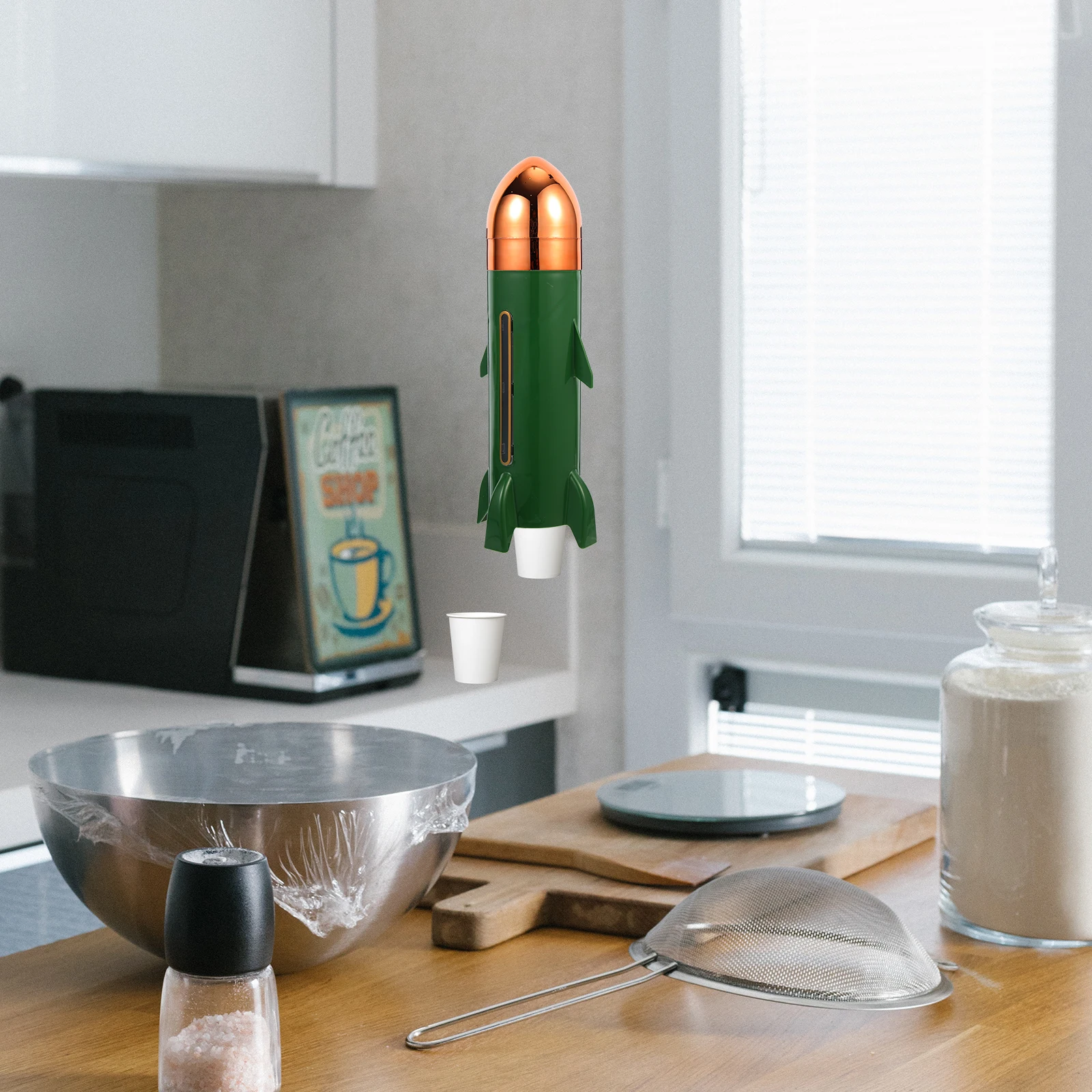 

Paper Wall Mount Holder Water Holder Office Supply Disposable Organizer Sturdy Storage Wall Dust Cover No Punch Rack Household