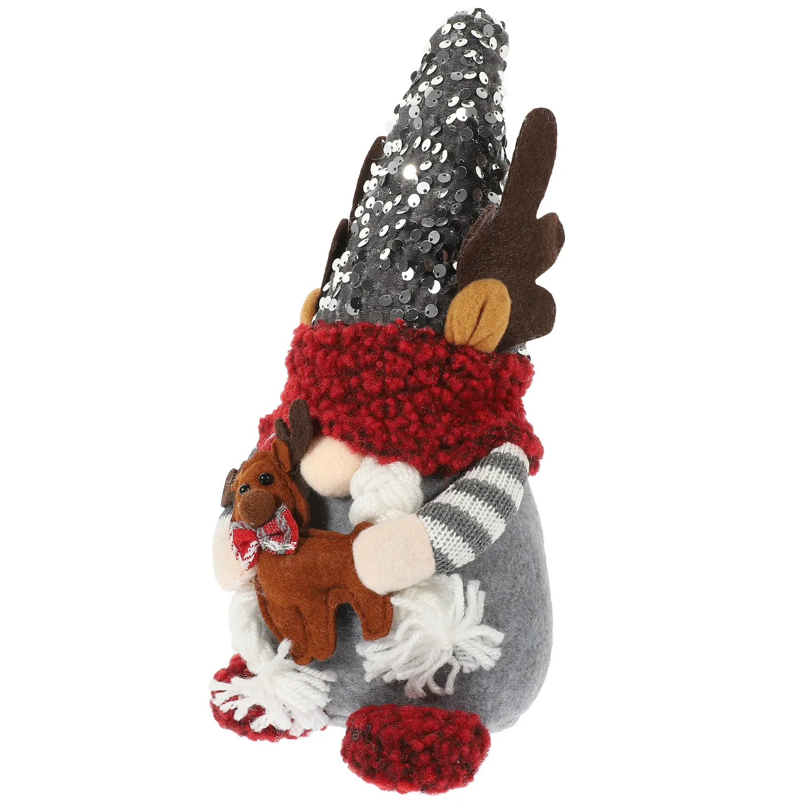 

Christmas Gnome Ornament Handmade Cloth Dwarf Decorative Figure Festive Xmas Home Desktop Bookshelf Sofa Party Centerpiece