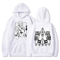 New Fashion Men Women Hoodies Anime Ryomen Sukuna Printed Sweatshirt Autumn Winter Casual Long Sleeve Hooded Tops