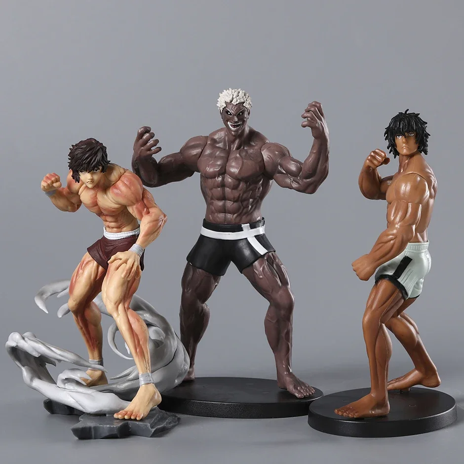 Kengan Ashura Tokita Ohma Kure Raian Baki Hanma Anime Collection Figure PVC Doll Gift Toy