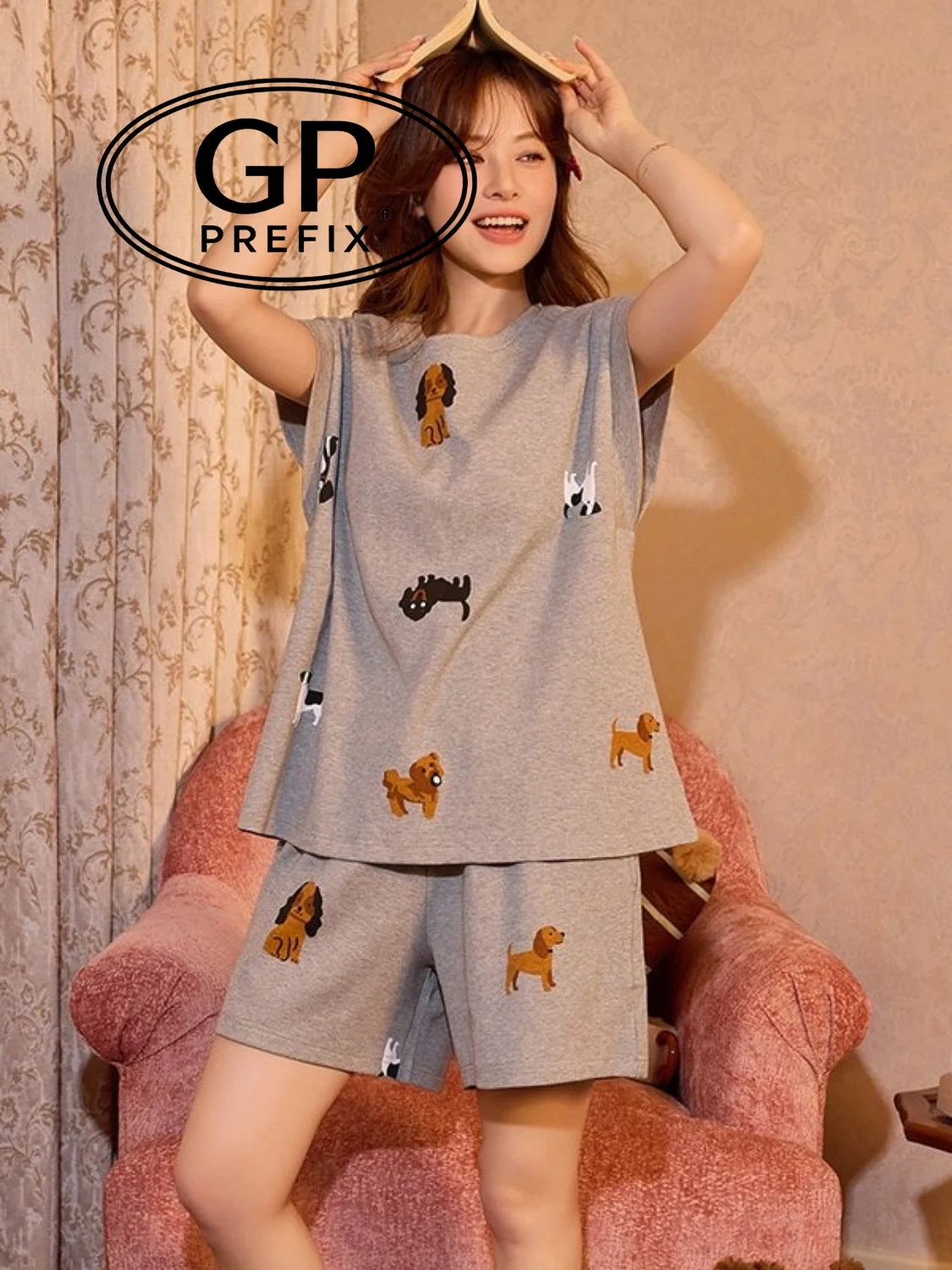 pigiama-in-cotone-da-donna-estivo-anti-sfioramento-con-stampa-cartoon-maniche-corte-e-pantaloncini-set-di-abbigliamento-per-la-casa-che-puo-essere-indossato-anche-fuori-con-imbottitura-sul-petto