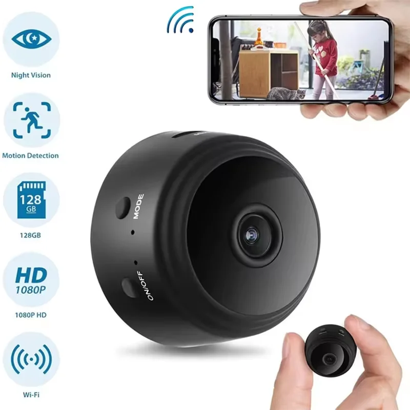 A9 Mini Camera Full HD 1080P WiFi Wireless Monitoring Security Protection Remote Monitor Camcorder Video Surveillance Smart Home