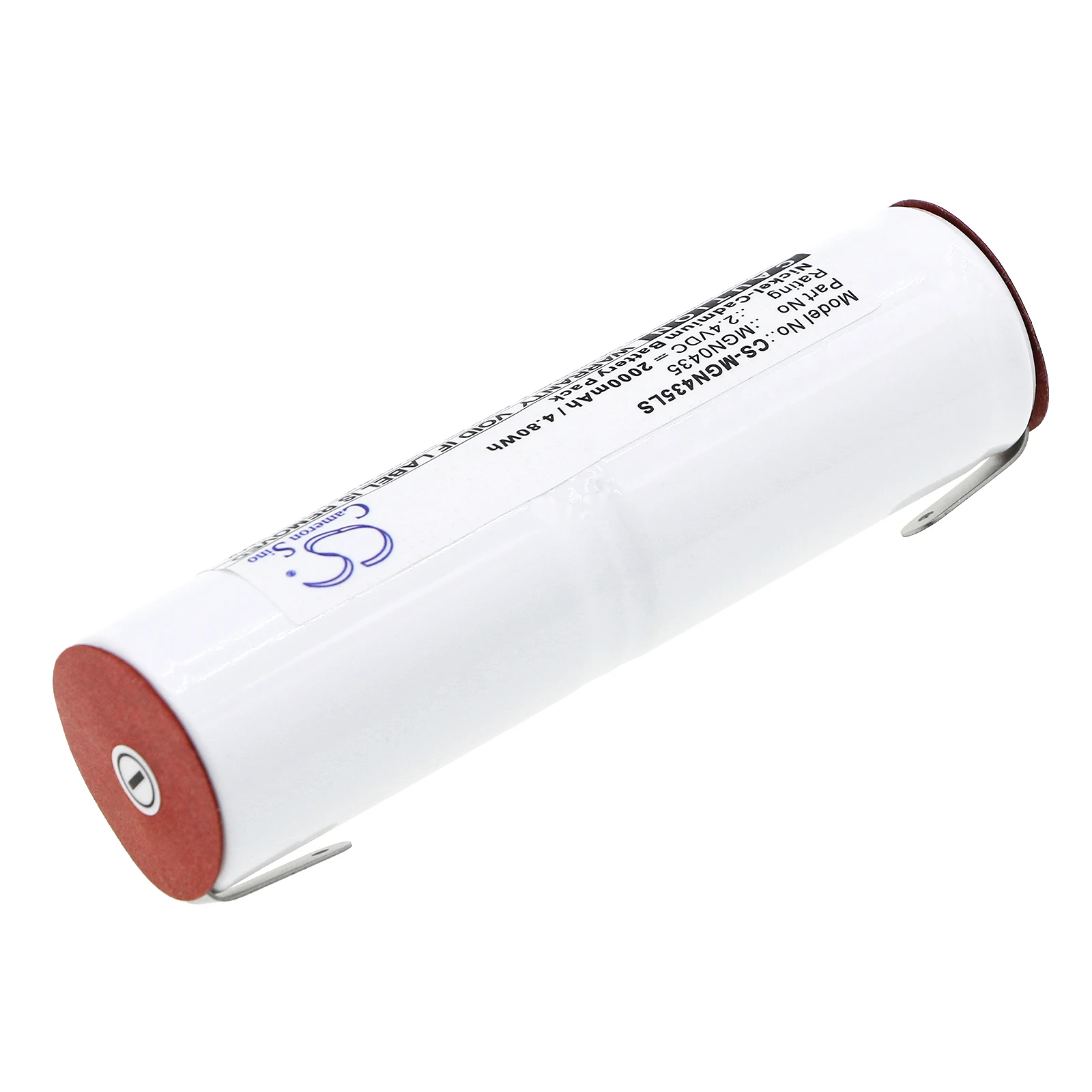 acement Battery For Saft 134891, 135869, 786896, 805565 2 Krmt 23/43, 2 VT-Cs, F734S0366, MGN0435 2000mAh / 4.80Wh Flashlight