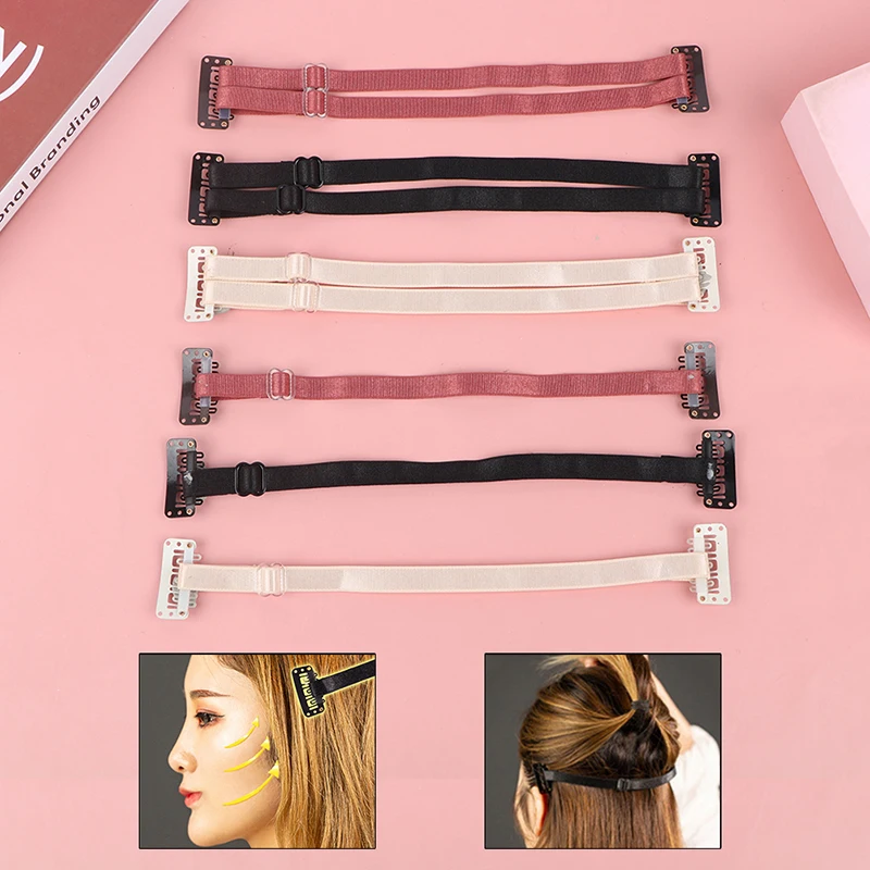 Invisible Facelift Bands With Clips Fast Lifting Thin Face Facial Lift Up Neck Eye Skin Lifting Double Chin Wrinkle Makeup Strap
