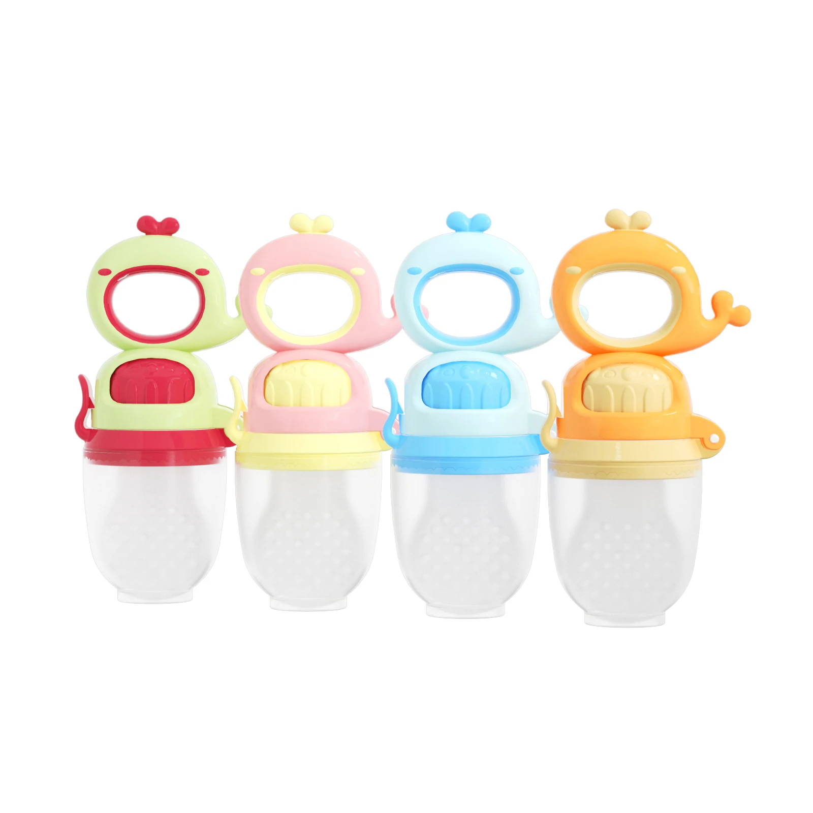 

Fruit Food Feeder Silicone Pacifier Feeding Nipple Soother For Baby