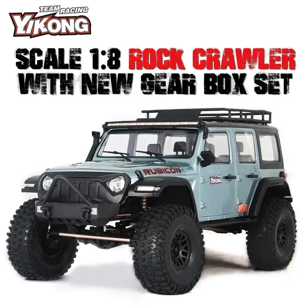 NEW YIKONG YK4082 V3 1/8 RC Simulated Electric Remote Control Model Car Rock Crawler Vehicle Adults Children's Toys