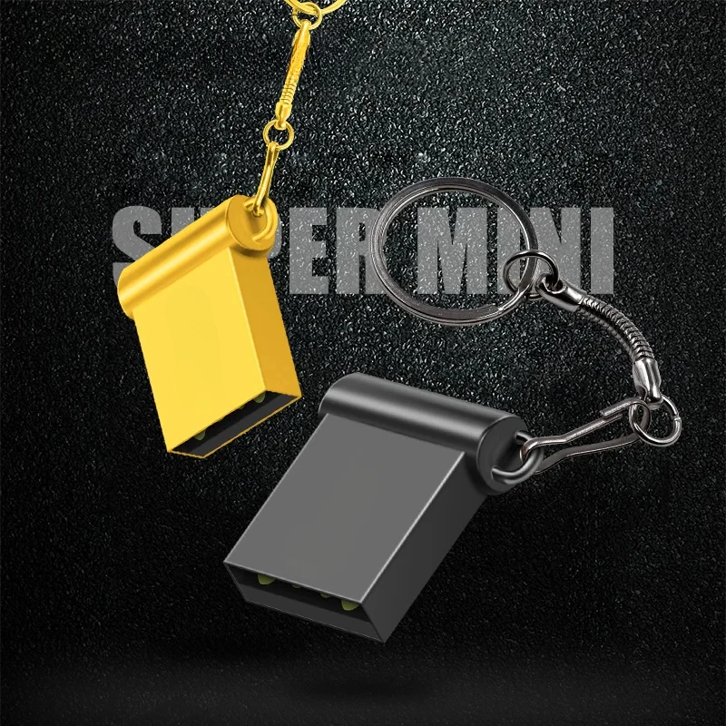 

Мини-3 цветных флэш-накопителей USB, 8 ГБ, 32 ГБ, 64 ГБ, 128 ГБ, брелок-ручка, водонепроницаемый металлический U-диск, Memoria, USB-накопитель