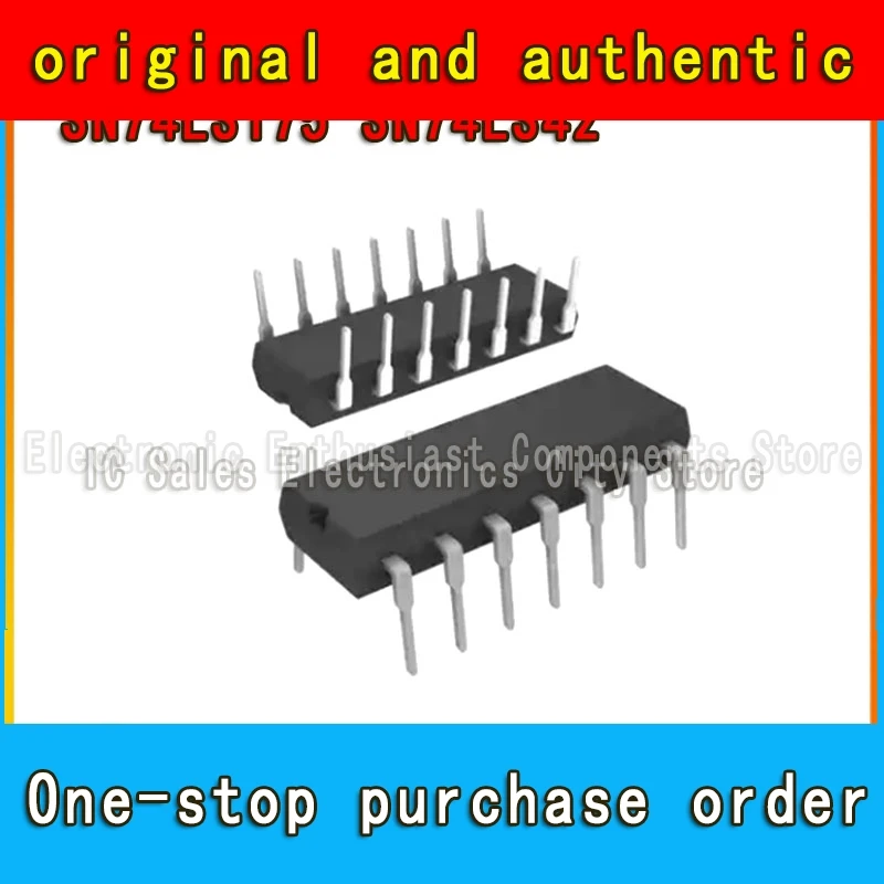 

100pcs/lot SN74LS175 SN74LS42 DIP16 IC best quality