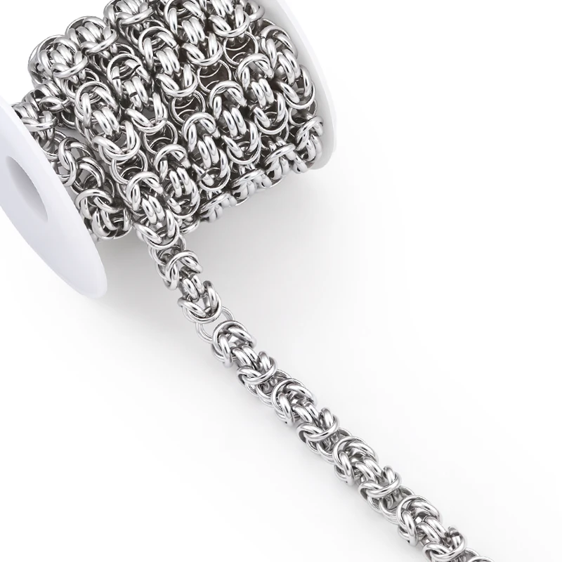 

Stainless Steel 10mm O rings Knot Handmade Chains For Jewelry Making Supplies DIY Necklace Bracelet Crafts Materials Accessories