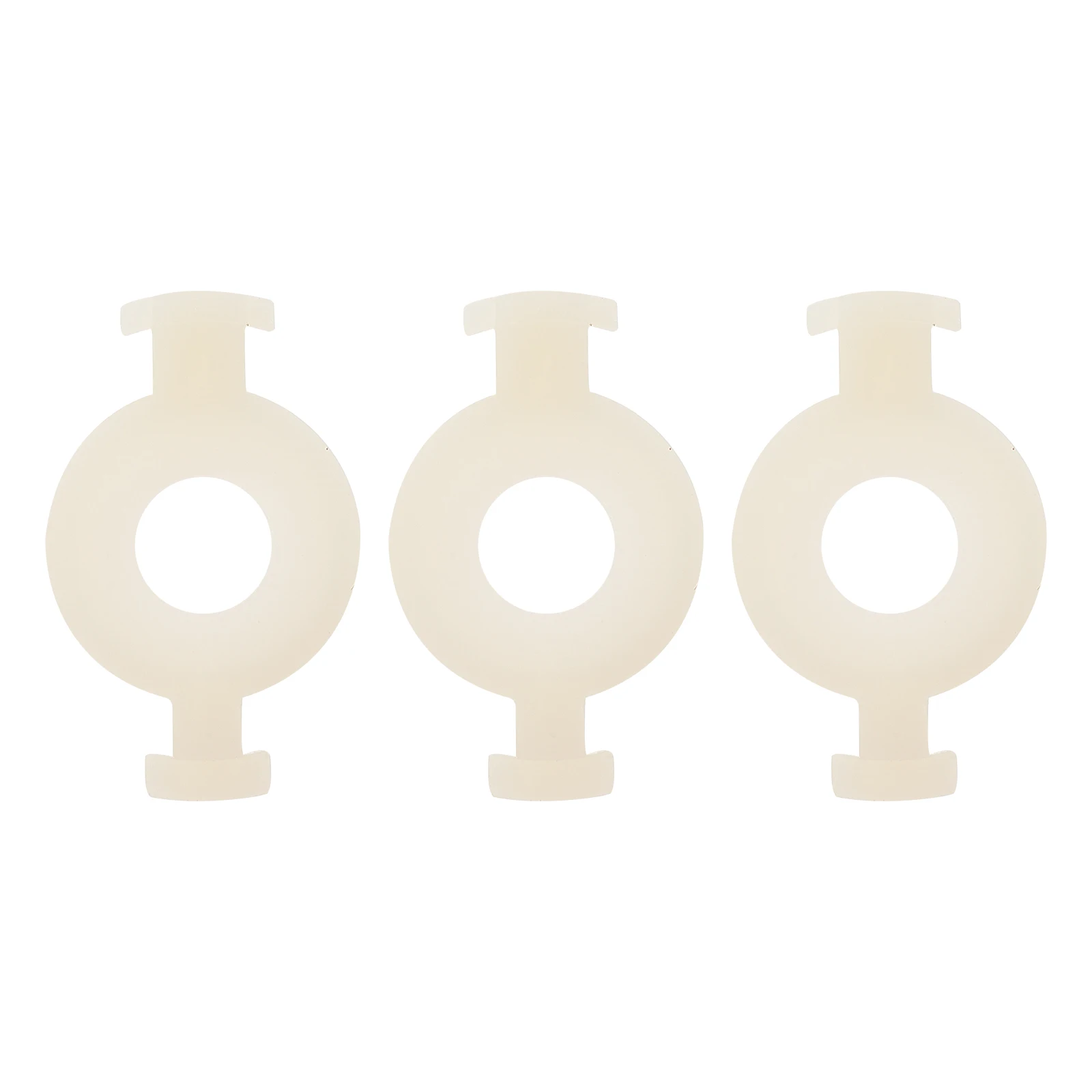

3pcs Trumpet Pistons Springs Pads Durable Plastic Easy Install Replacement for Most Trumpets Musical Instruments