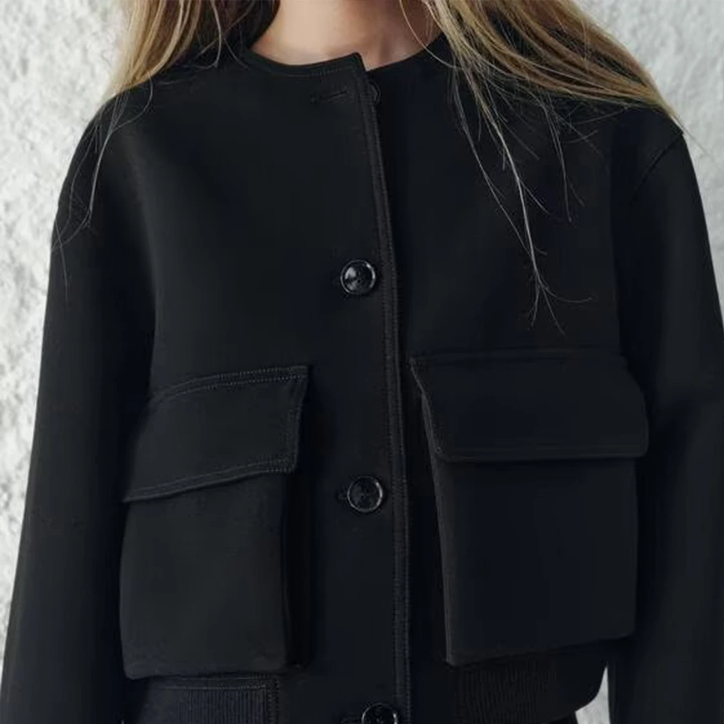 

Женское пальто-джато пилота, осеннее новое пальто Sle ket, украшенное подставкой, верхняя одежда, длинное свековое круглое платье на пуговицах