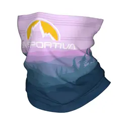 Custom La Sportiva Logo Winter Headband Neck Warmer Women Men Ski Hunting Tube Scarf  Face Bandana Gaiter