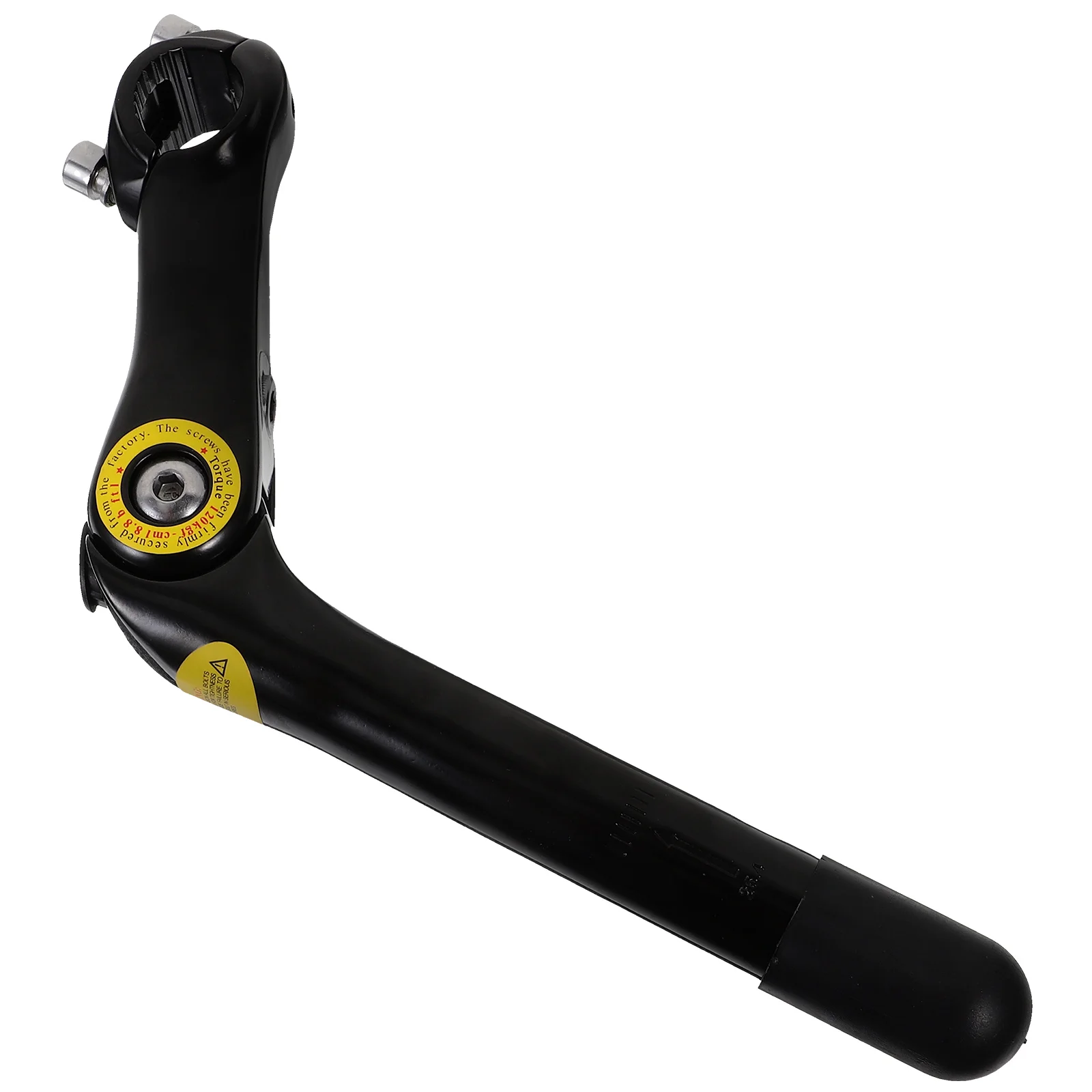 

Aluminum Alloy Bicycle Handlebar Stem 25.4Mm Black Lightweight Durable For Mountain Bike Road Bike Use Replacement Accessory