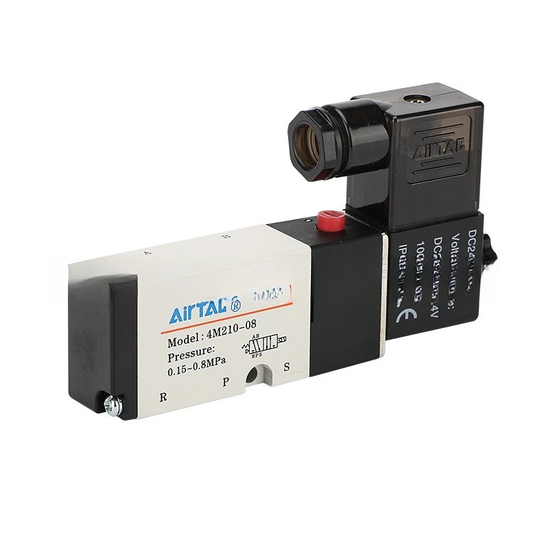 Parts are suitable for AirTAC AirTAC solenoid valve 4M120-M5A/B 4M120-06A/B two-position five-way original and genuine