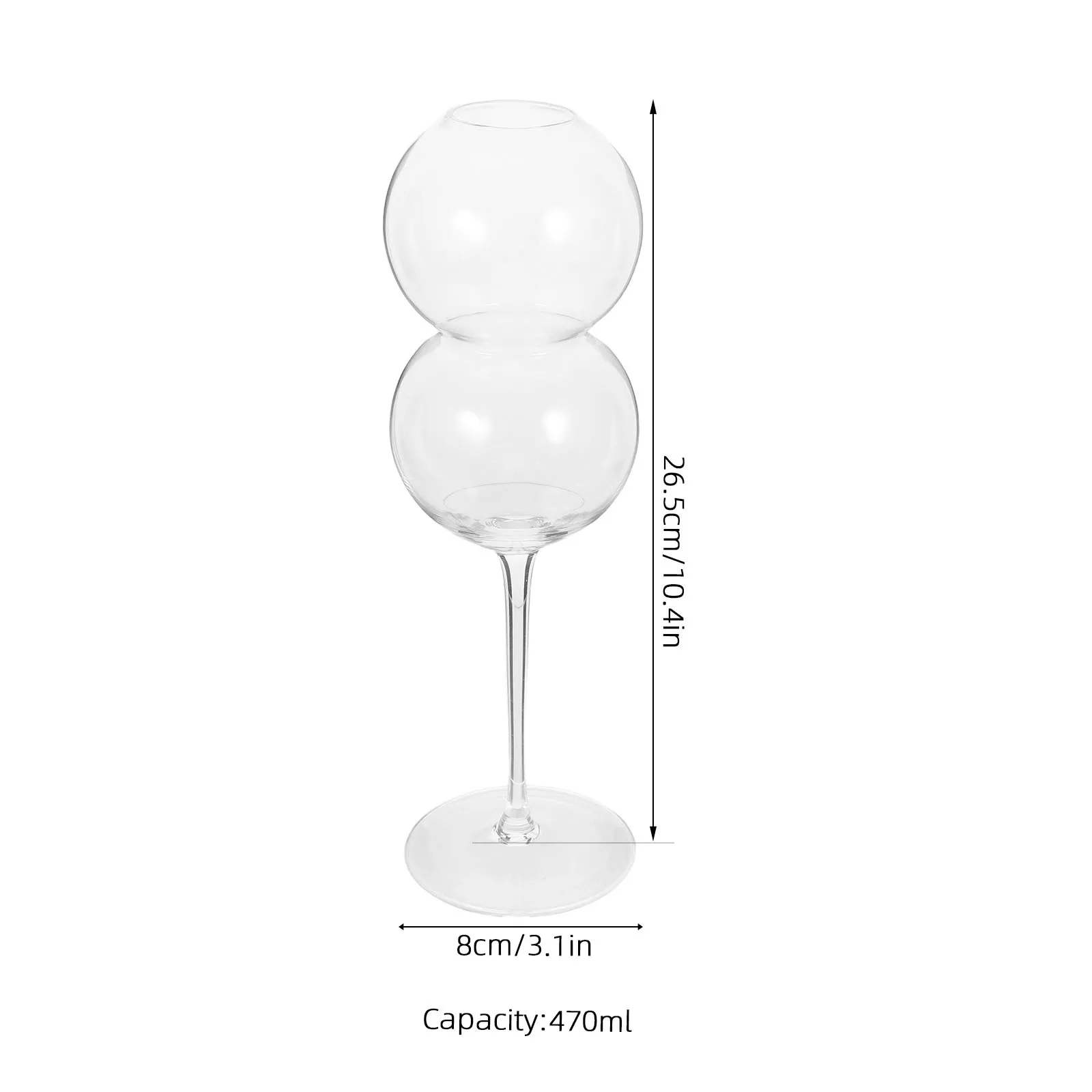 2 قطعة كؤوس مشروبات كريستال عالية القدم كؤوس واضحة نظارات القدمين الحديثة قابلة لإعادة الاستخدام أكواب الخمور للحفلات مأدبة الزفاف الأواني الزجاجية #4