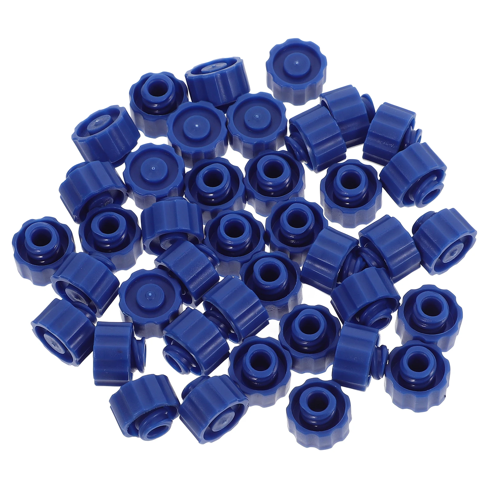 

40pcs Glue Valve Head Plug Enhanced Sealing Leakproof Easy Tightening Caps Prevent Drying Clogging Dispensing Squeeze Bottle