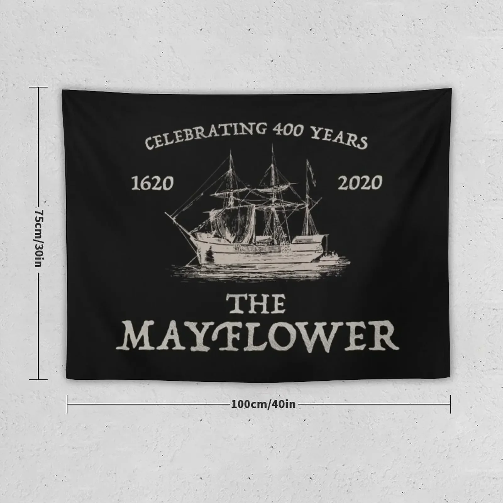 Mayflower T-ShirtMayflower Voyage 400th Anniversary Mayflower Descendents Gift Tapestry House Decor Decor For Room Tapestry