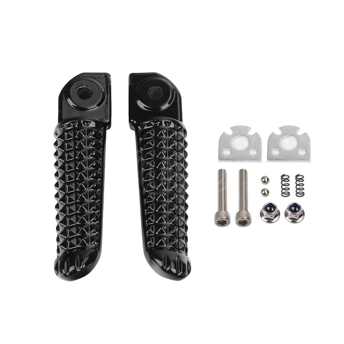 Motorcycle Rear Passenger Foot Pegs Footrests Replacement For Yamaha YZF R1 YZF R1M YZF R1S YZF R6 V MAX 1998-2020 Foot Pedal