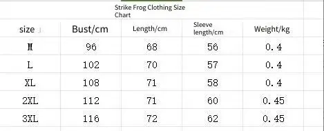 New Assault Tactical Frog Suit Men Outdoor Camouflage Combat Uniform G3 Instructor Special Operations Training Gear