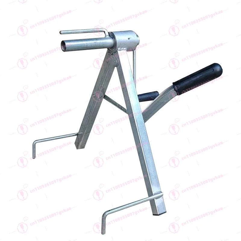 Portable Hose Reel Machine Manual Fire Hose Winder Foldable Agricultural Water Hose Artifact Winding Rack