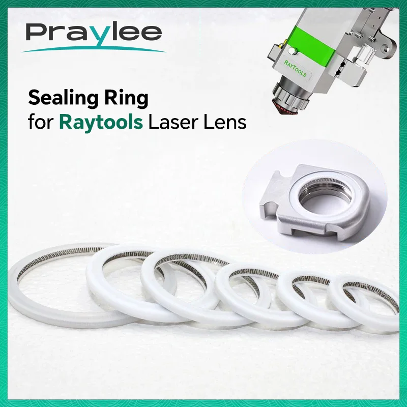 Raytools Sealing Ring for Laser Lens 27.9x4.1/24.9x1.5/37x7mm Protection Windows Spring Seal BT210/BT240S/BM109/BM114 Laser Head