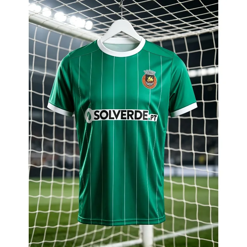 Men Kids Rio Ave 2024/25 Short Sleeve Soccer Jersey Football Shirt Daily Sports Wear Classic Sport Uniform Fans Camiseta Futbol