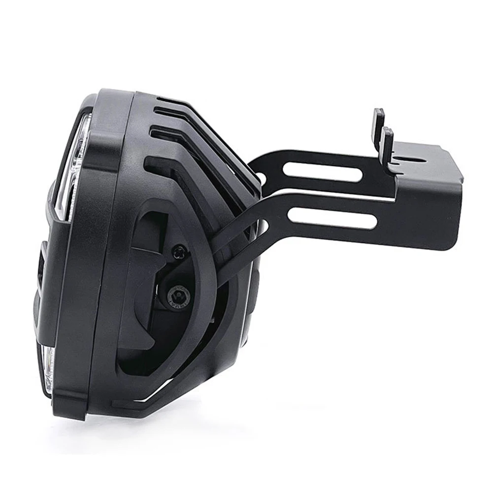 

Electric Bike Motorcycle Front Light Aluminium Alloy Horn Front Light Adjustable Light Angle Night Safe Riding Accessories