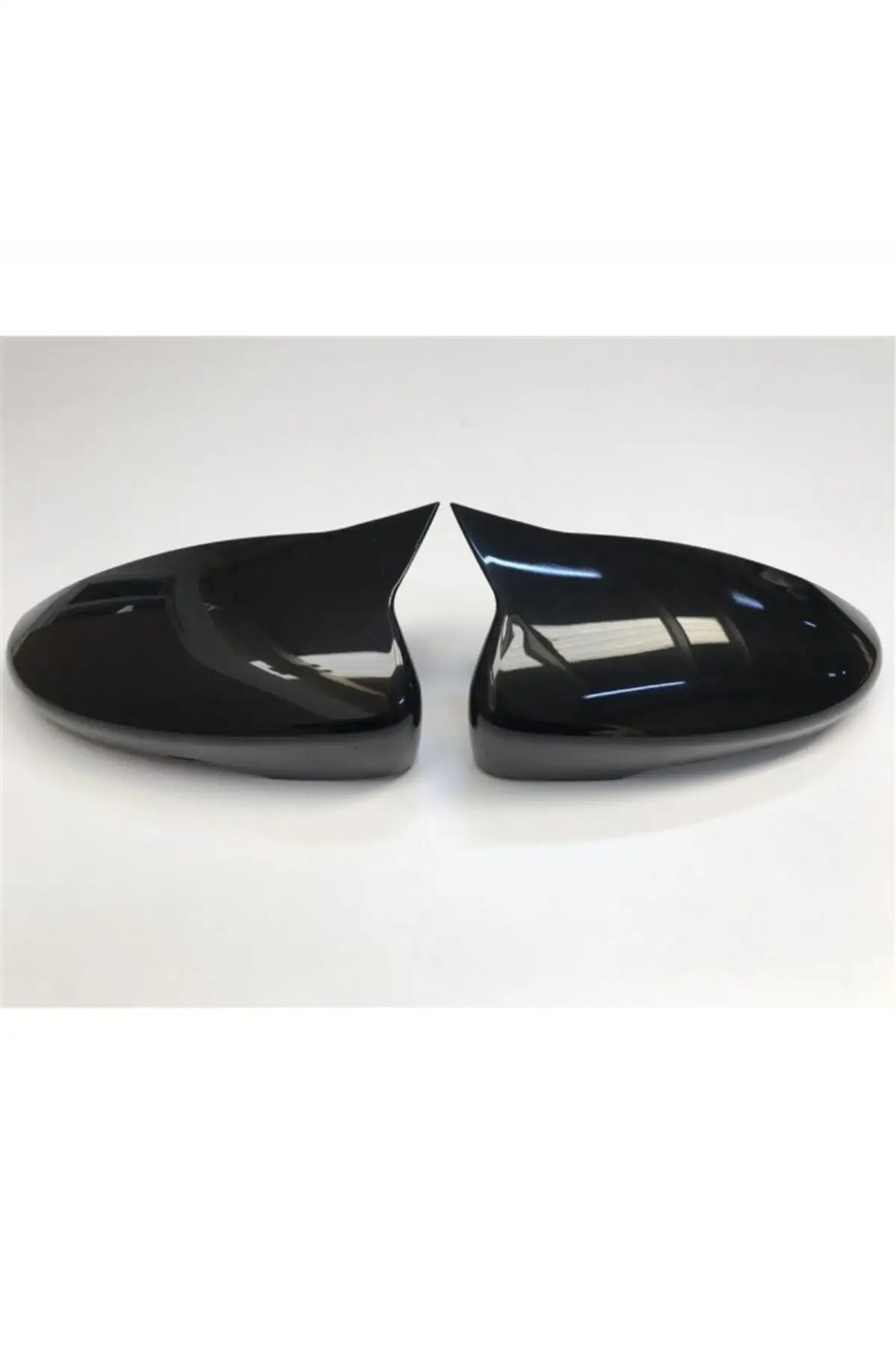 

2 Pieces High Quality Abs Plastic Bat Style Mirror Covers Caps RearView Mirror Case Cover Gloss Black For VW Jetta MK6 2011-2014