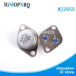 10PCS MJ2955 TO-3 Bipolar junction transistor (BJT) 15A 60V 115W PNP New